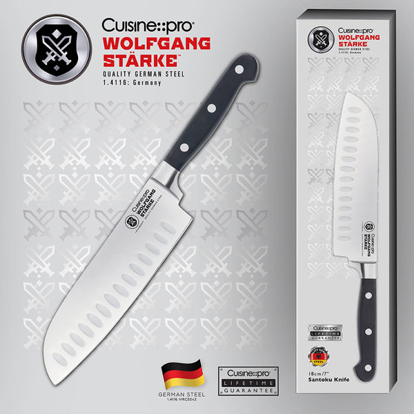 Cuisine::pro® WOLFGANG STARKE Santoku 7in