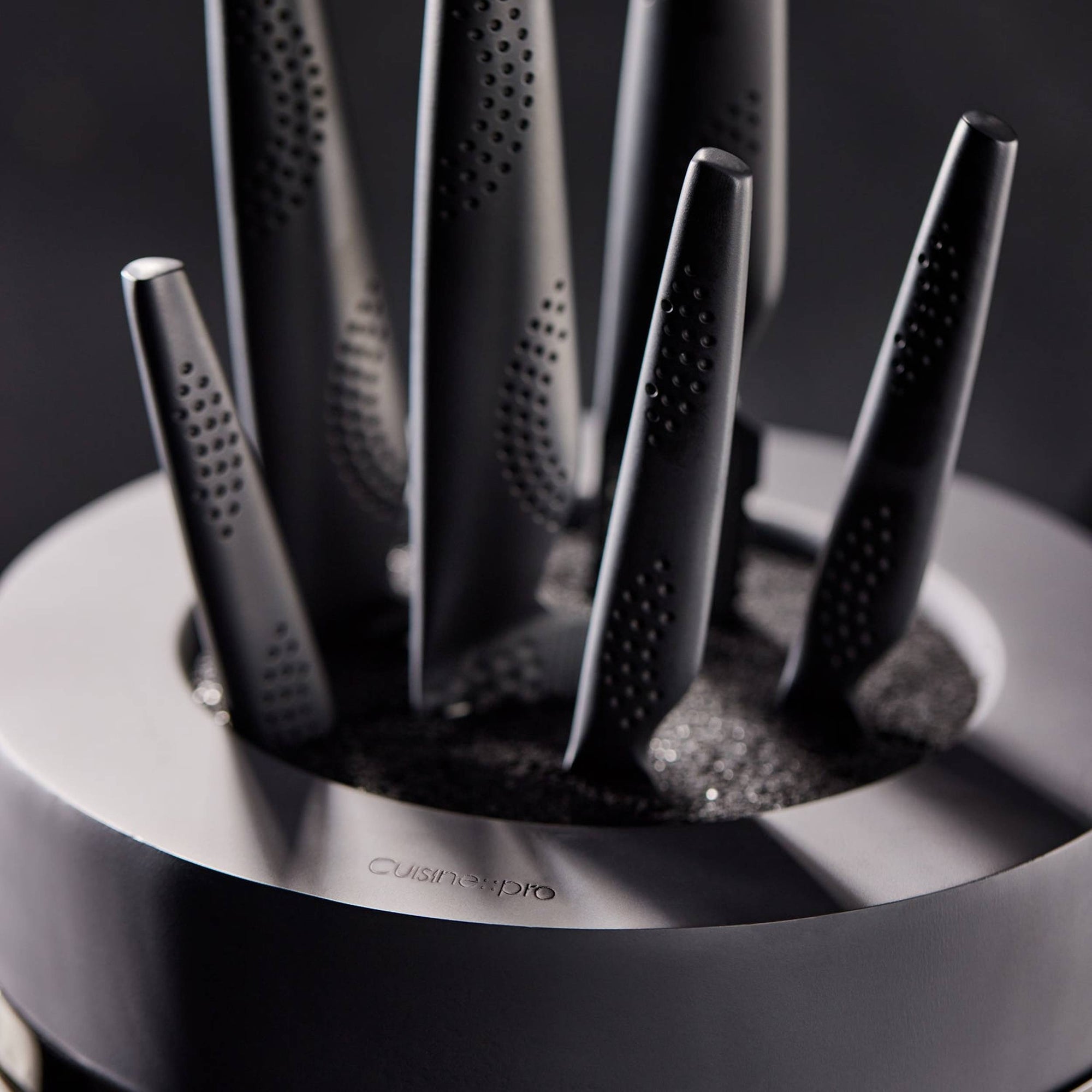 Cuisine::pro® iD3® BLACK SAMURAI THE EGG 9-Piece Knife Block