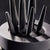 Cuisine::pro® iD3® BLACK SAMURAI THE EGG 9-Piece Knife Block