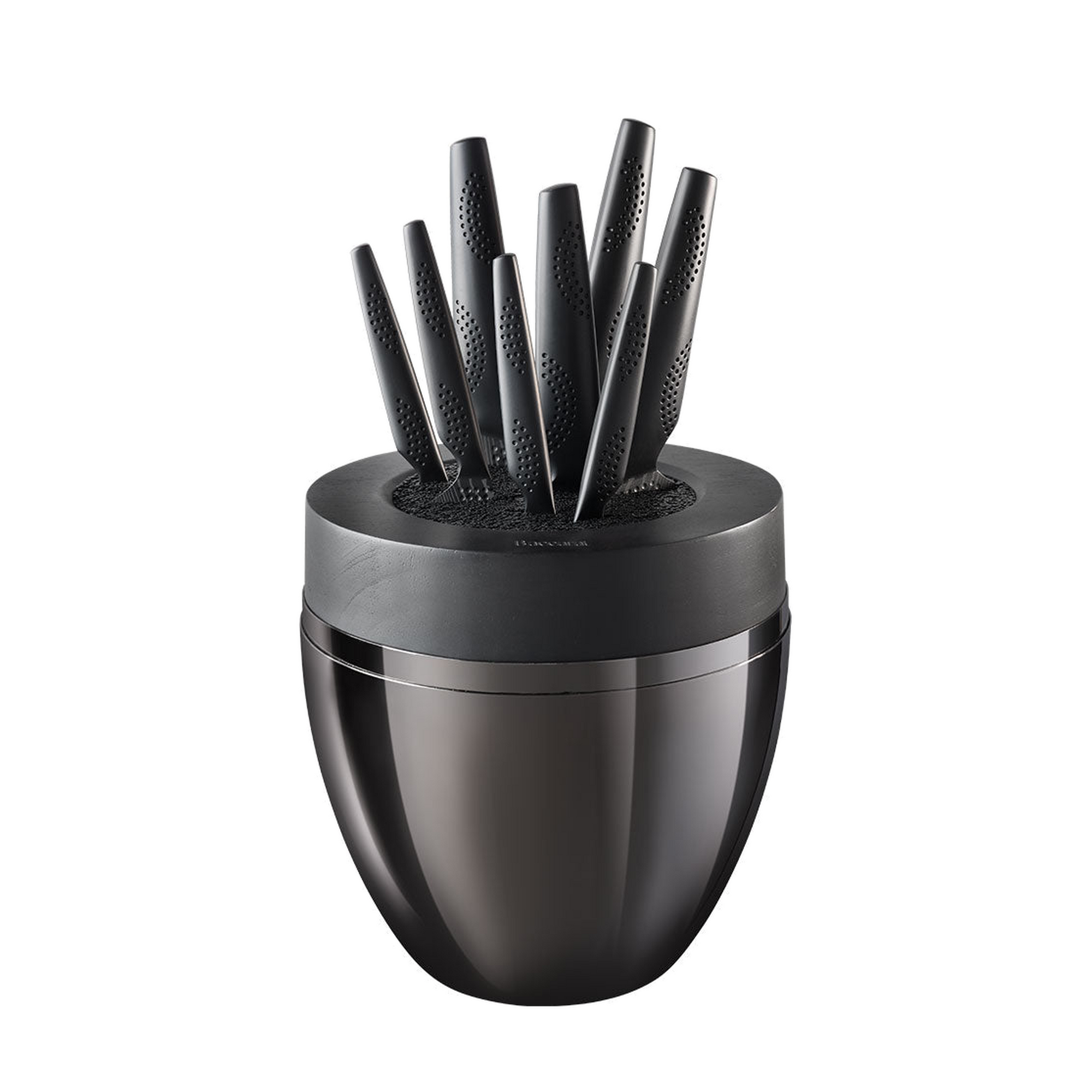 Cuisine::pro® iD3® BLACK SAMURAI THE EGG 9-Piece Knife Block