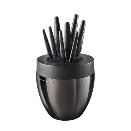 BLACK SAMURAI™ 9-Pc Knife Set | Cuisine::pro® – THE CUSTOM CHEF TM