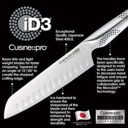 Cuisine::pro® iD3® THE EGG 9-Piece Knife Block