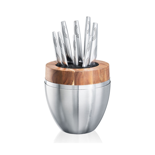 THE EGG 9-Piece Knife Set - Cuisine::pro® iD3® – THE CUSTOM CHEF TM THE EGG 9-Piece Knife Set - Cuisine::pro® iD3® – THE CUSTOM CHEF TM
