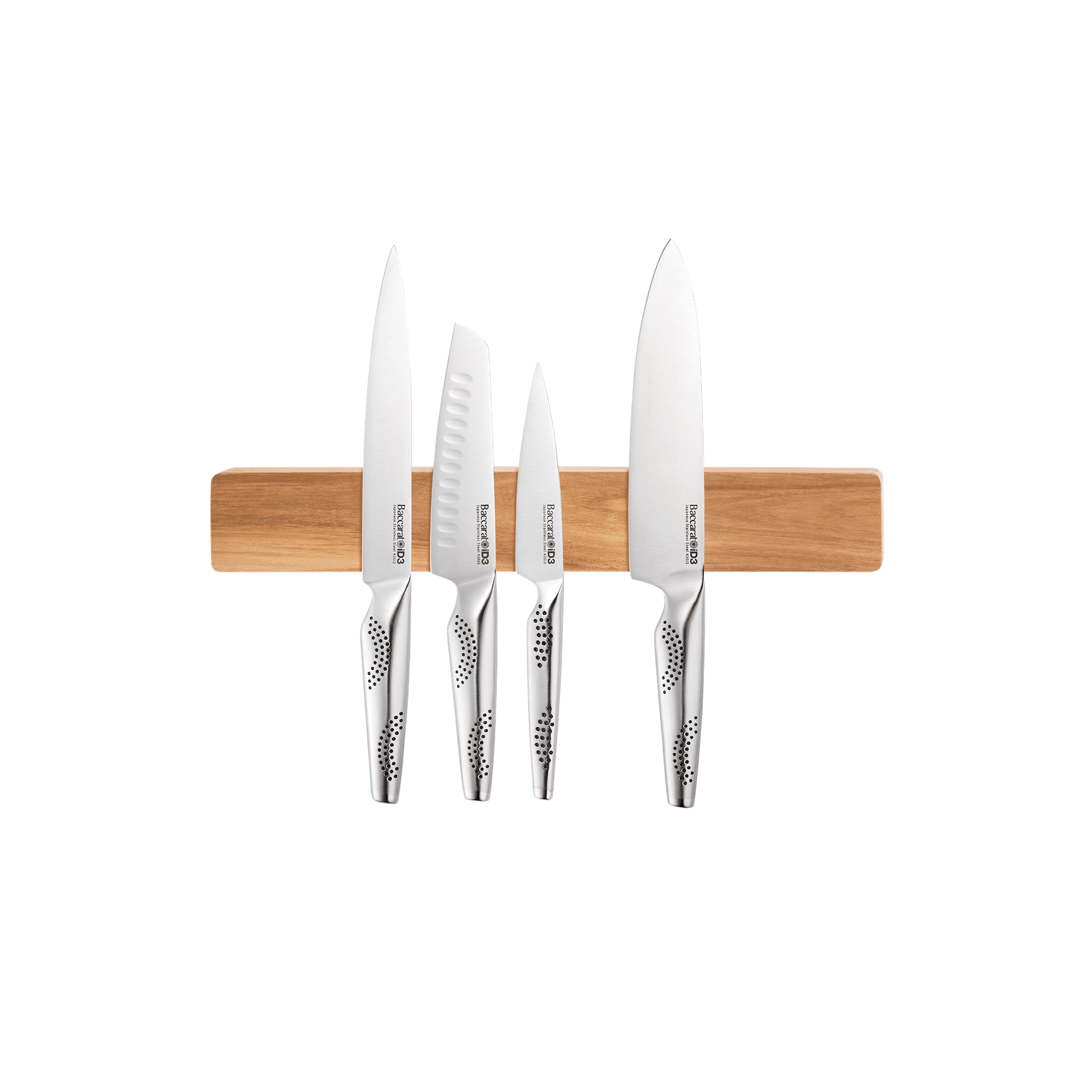 Cuisine::pro® iD3® Magnetic Acacia Wood Wall-Mounted Knife Holder - hover