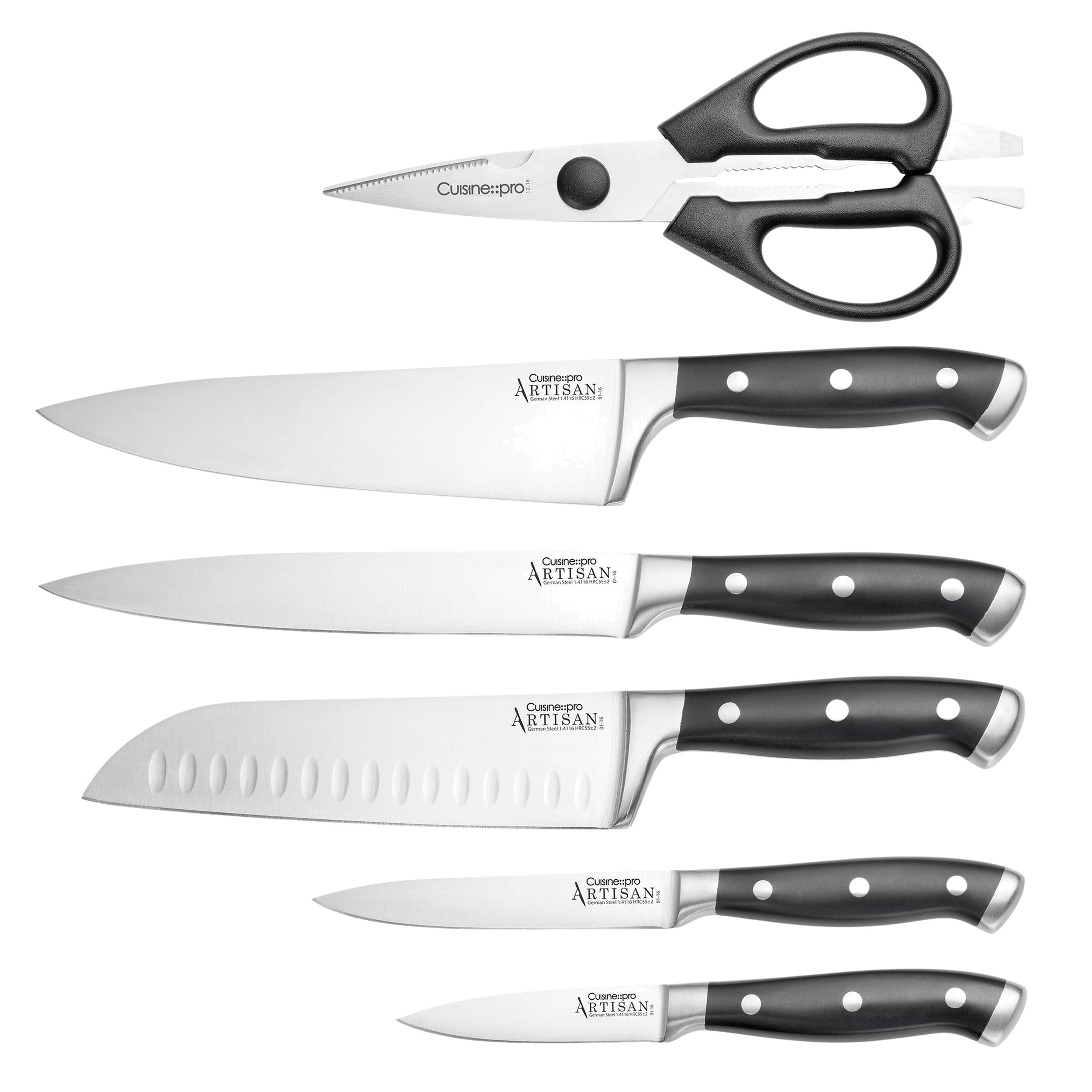 Cuisine::pro® ARTISAN™ Licht 7-Piece Knife Block - hover