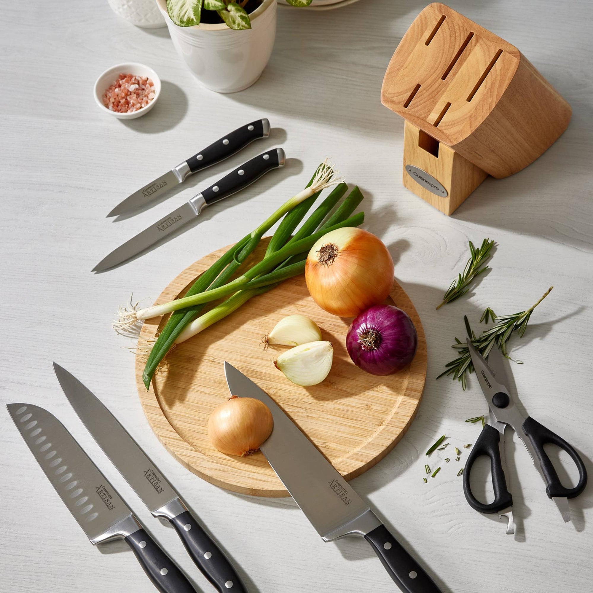Cuisine::pro® ARTISAN Licht 7-Piece Knife Block