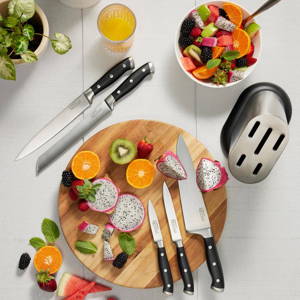 Cuisine::pro® ARTISAN Stahl 6-Piece Knife Block