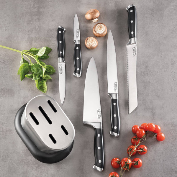 Cuisine::pro® ARTISAN Stahl 6-Piece Knife Block