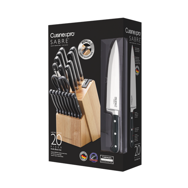 Cuisine::pro® SABRE 20-Piece Knife Block