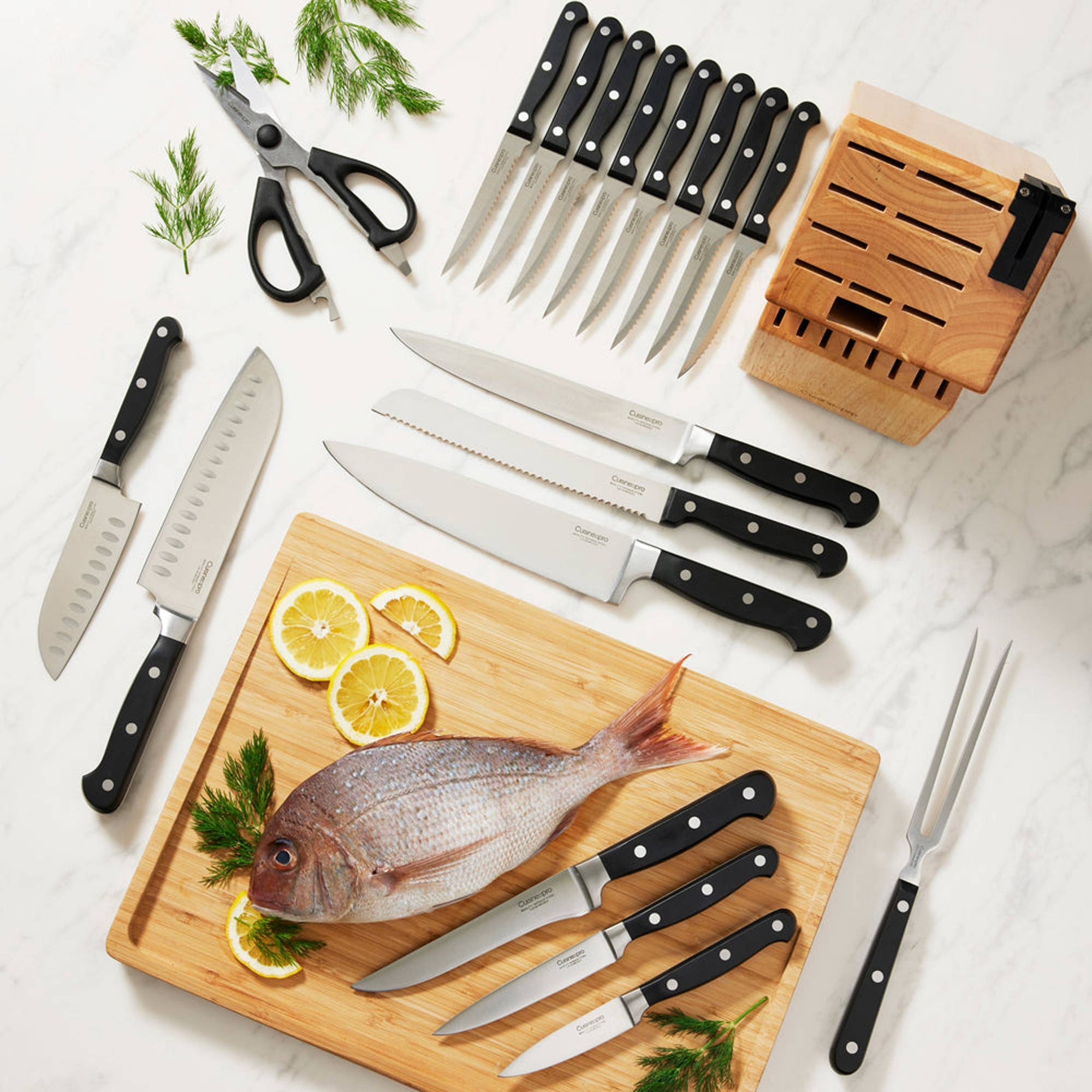 Cuisine::pro® SABRE 20-Piece Knife Block