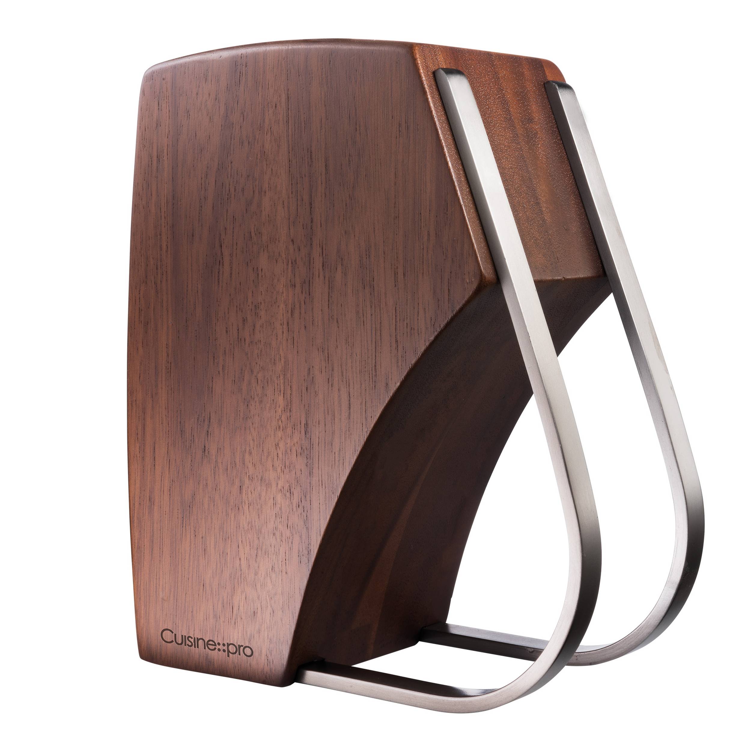 Cuisine::pro® iconiX™ Holz 6 Piece Knife Block – THE CUSTOM CHEF TM