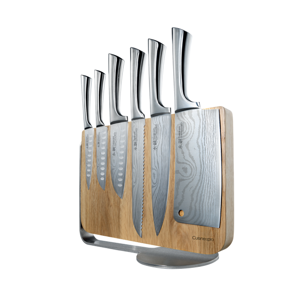 Cuisine::pro® Damashiro® Meiyo 7-Piece Knife Block