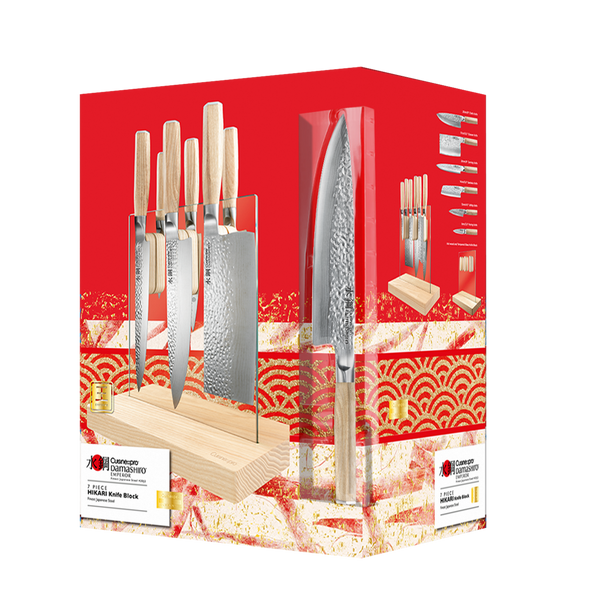 Damashiro® Emperor Hikari 7pc Knife Set | Cuisine::pro® – THE