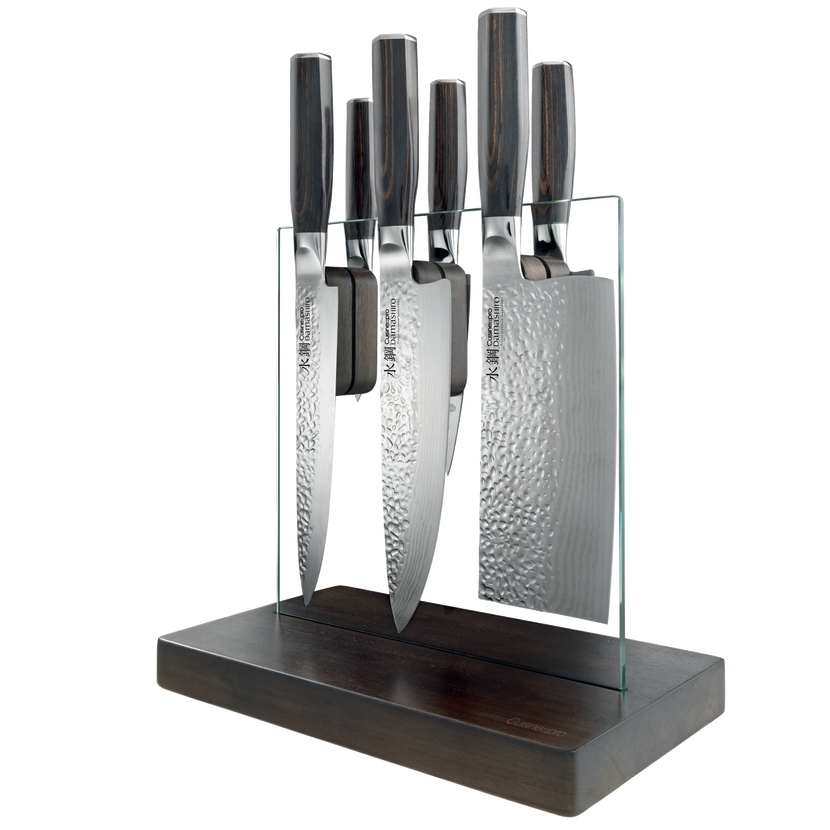 Personalization of Cuisine::pro® Damashiro EMPEROR® 7-Piece Hikari Knife Block