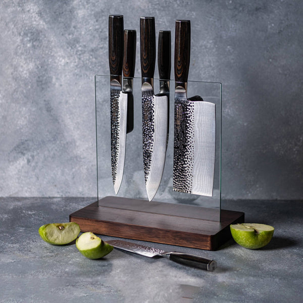 Cuisine::pro® Damashiro EMPEROR® 7-Piece Hikari Knife Block