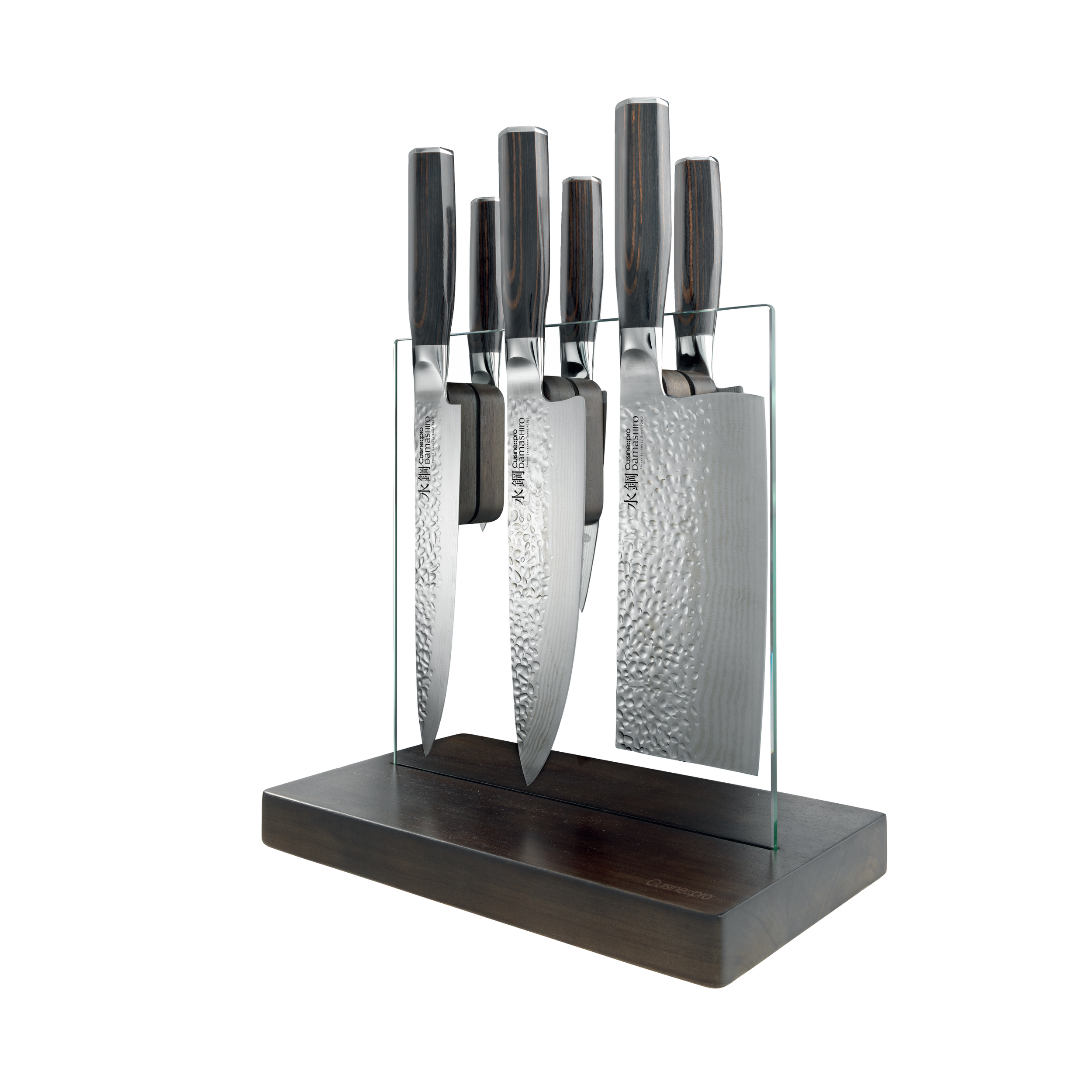 Cuisine::pro® Damashiro EMPEROR® 7-Piece Hikari Knife Block
