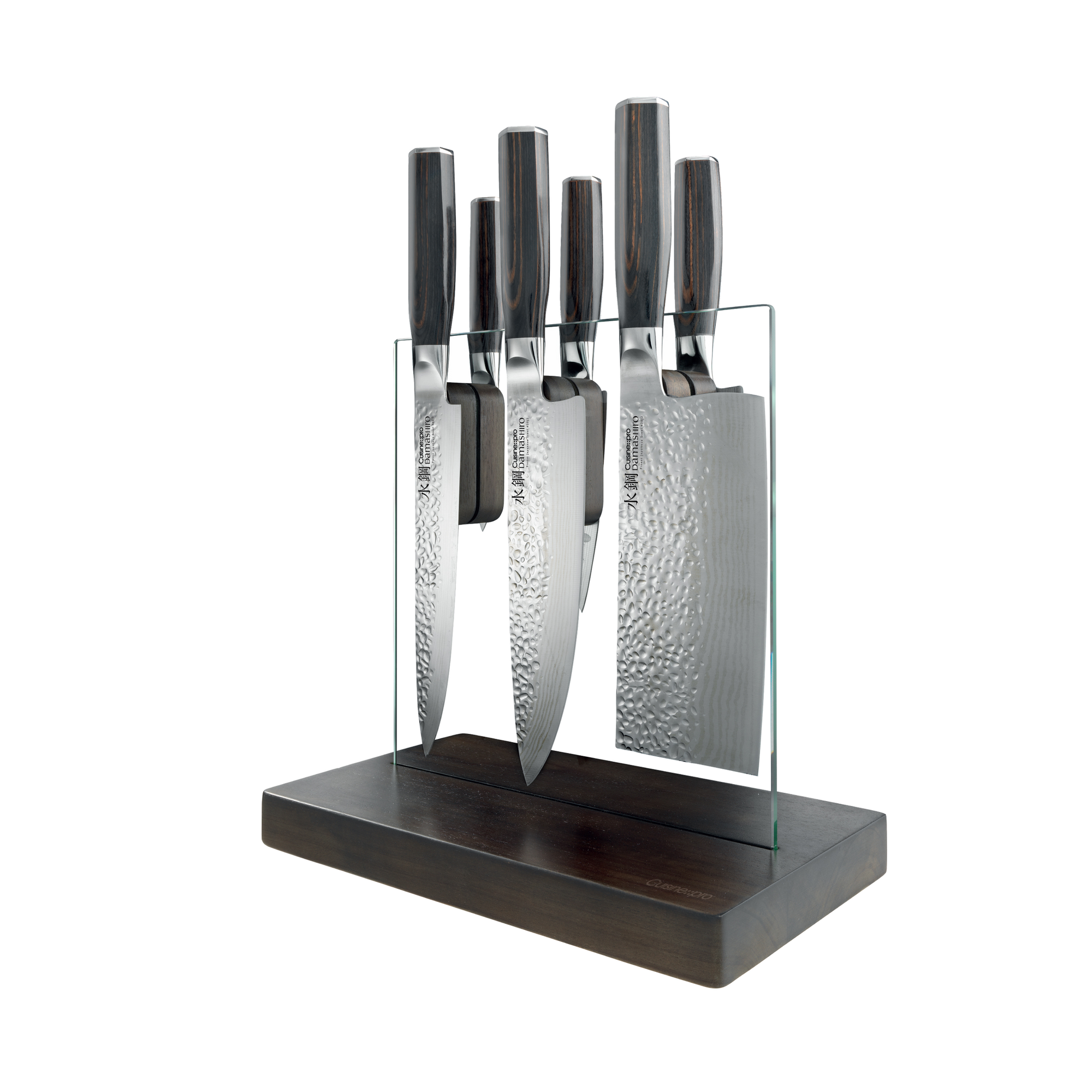 Cuisine::pro® Damashiro EMPEROR® 7-Piece Hikari Knife Block