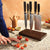 Personalization of Cuisine::pro® Damashiro EMPEROR® 7-Piece Hikari Knife Block