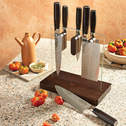 Cuisine::pro® Damashiro EMPEROR® 7-Piece Hikari Knife Block