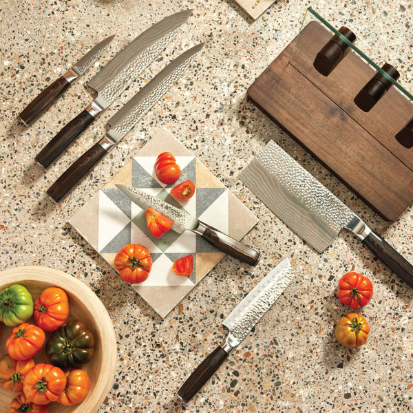 Personalization of Cuisine::pro® Damashiro EMPEROR® 7-Piece Hikari Knife Block