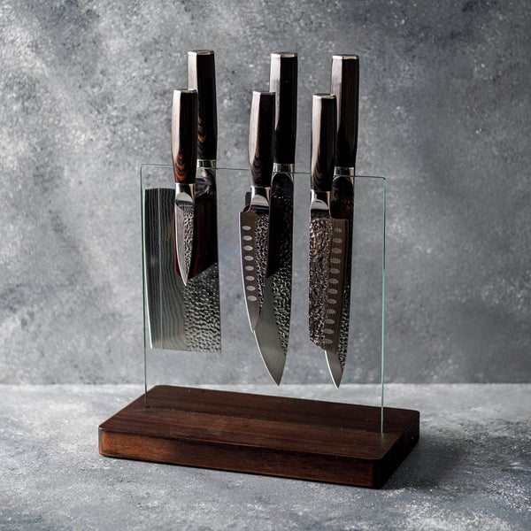 Personalization of Cuisine::pro® Damashiro EMPEROR® 7-Piece Hikari Knife Block