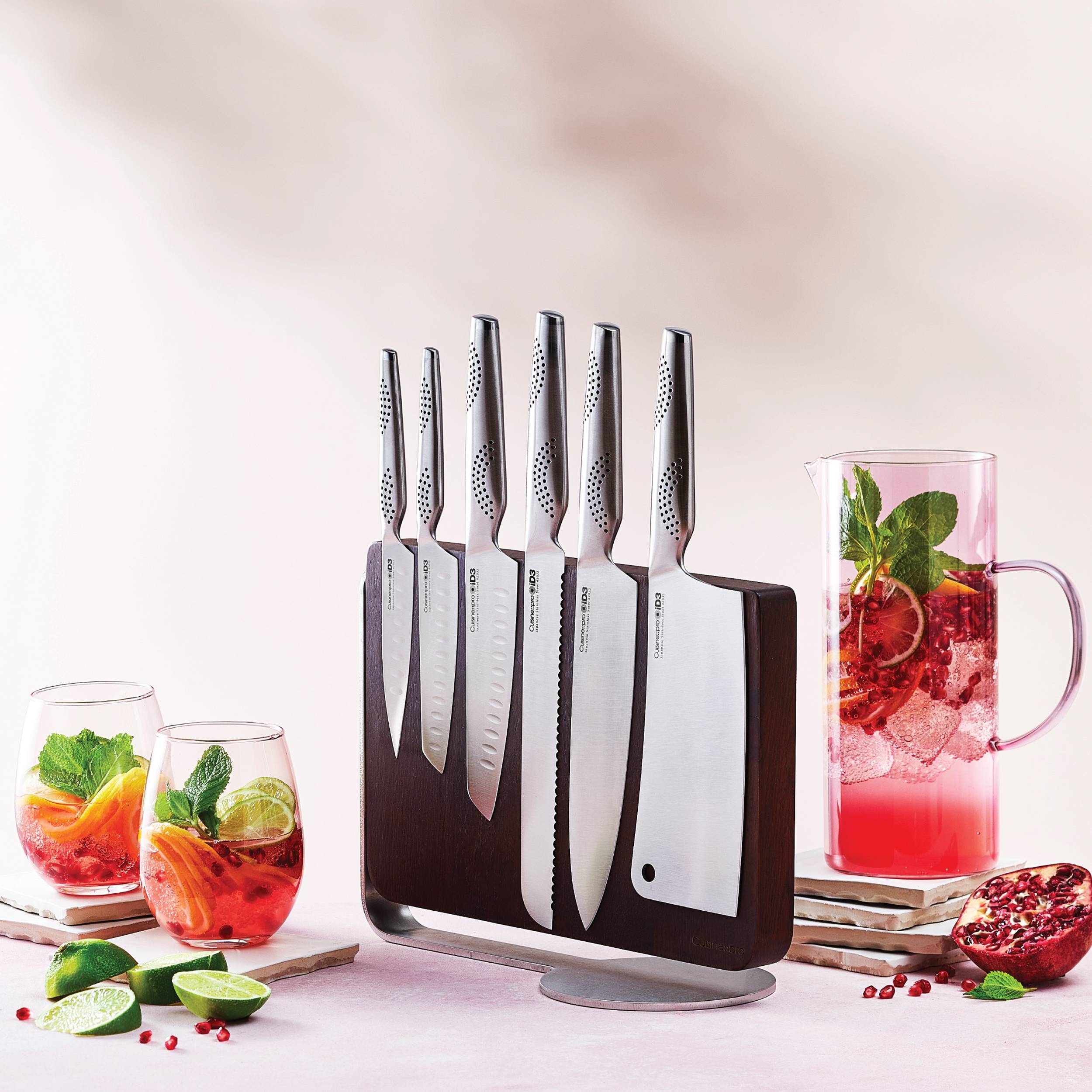 Cuisine::pro® iD3® Nakano Knife Block 7 Piece – THE CUSTOM CHEF TM