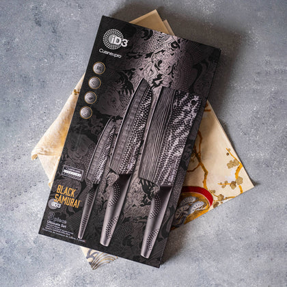 Cuisine::pro® iD3® BLACK SAMURAI Ultimate Knife Set