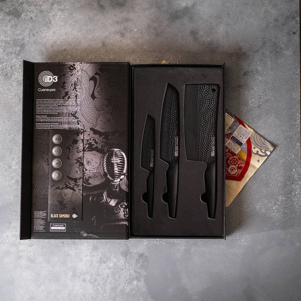 Cuisine::pro® iD3® BLACK SAMURAI Ultimate Knife Set