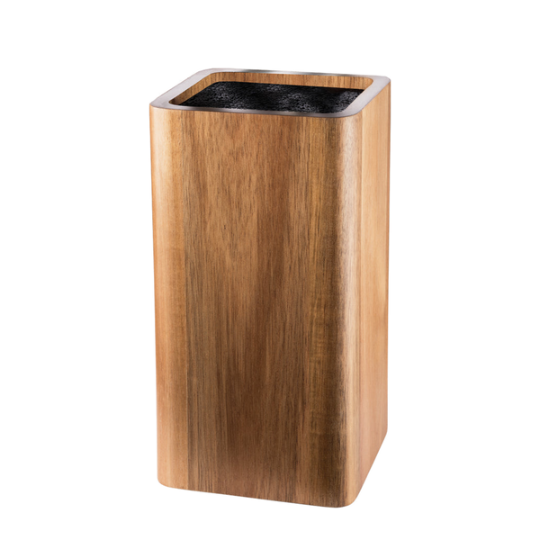 Cuisine::pro® UNIVERSAL Square Acacia Knife Holder