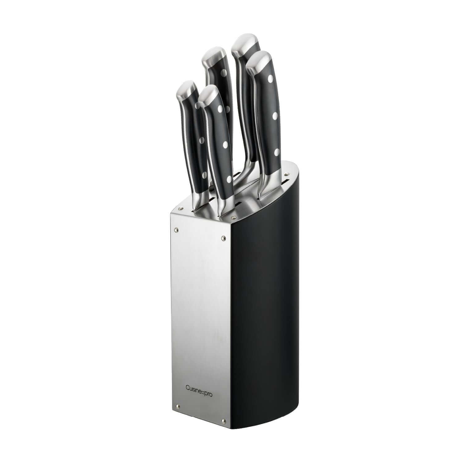 Cuisine::pro® ARTISAN™ Kyoto 6 Piece Knife Block featuring high-quality Master Chef knives for professional kitchen tasks.