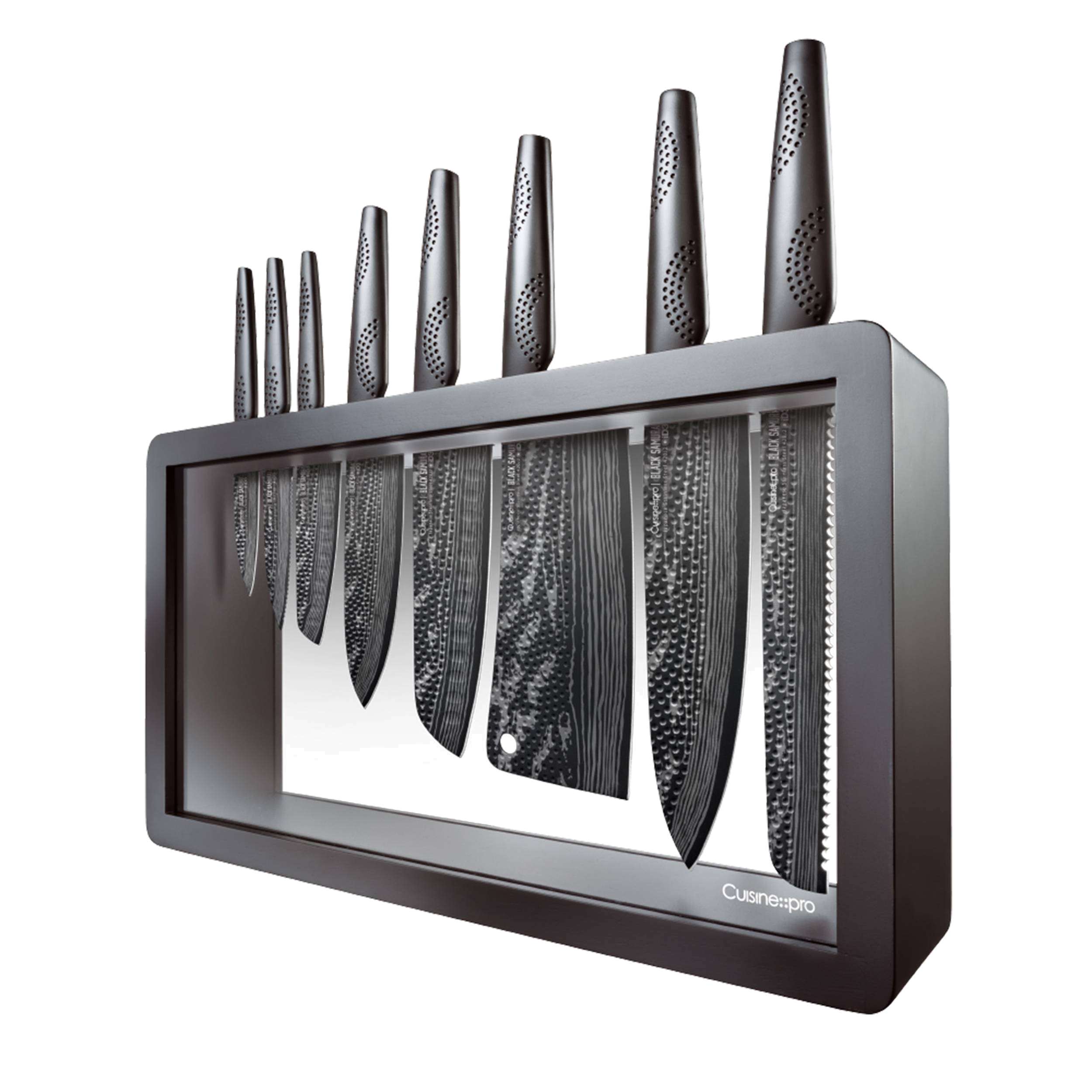 Cuisine::pro® iD3 BLACK SAMURAI™ Syo 9-Piece Knife Block