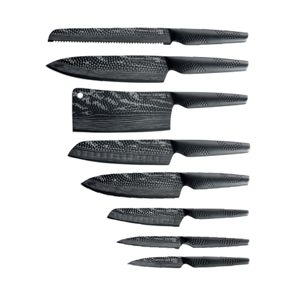 Cuisine::pro® iD3® BLACK SAMURAI Syo 9-Piece Knife Block