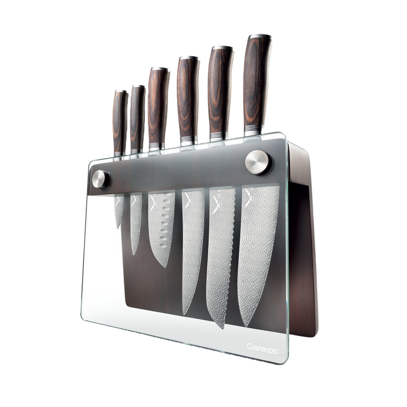 Cuisine::pro® LE CONNOISSEUR™ Epicure 7-Piece Knife Block – THE