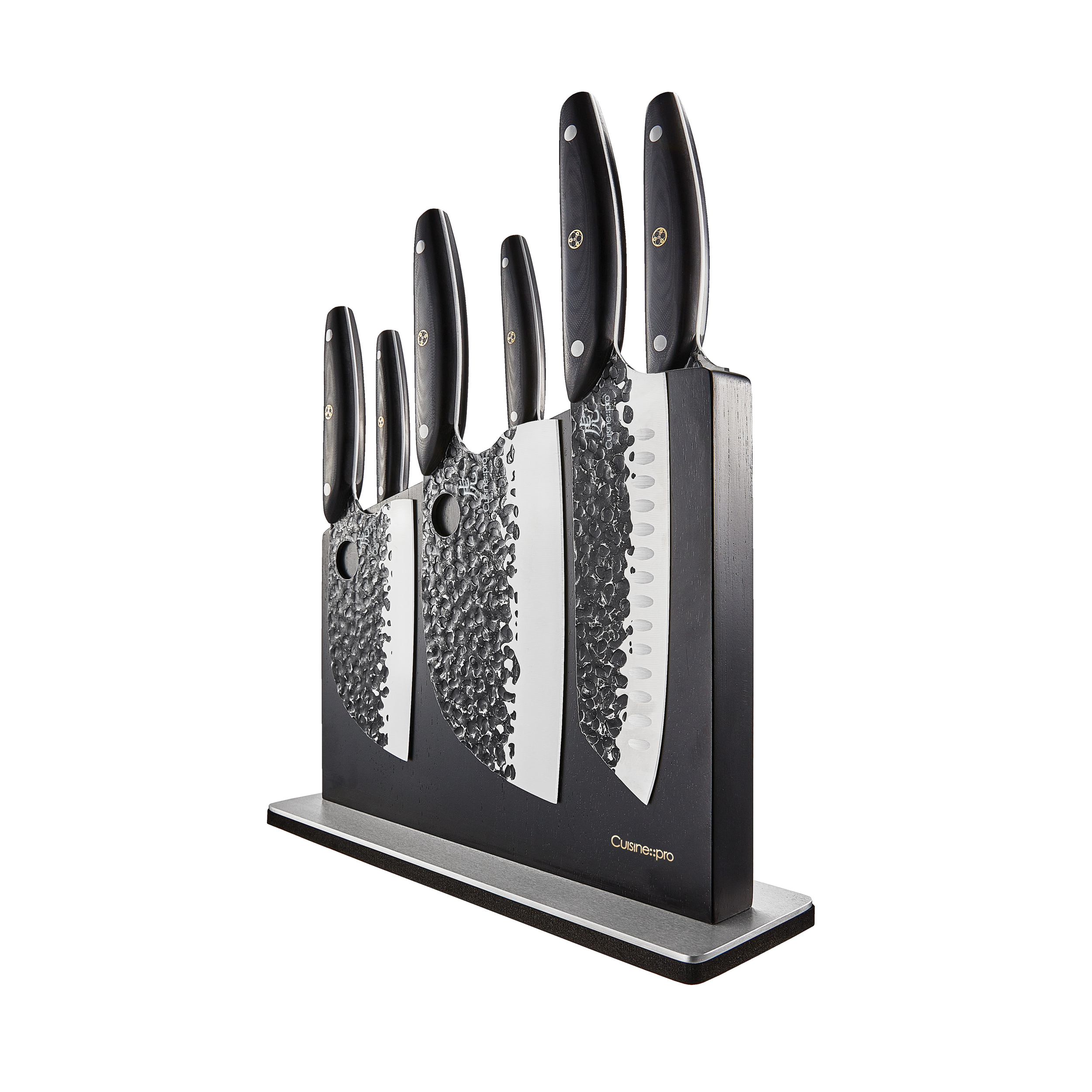 Cuisine::pro® KUROI KIBA Sakura 7-Piece Knife Block