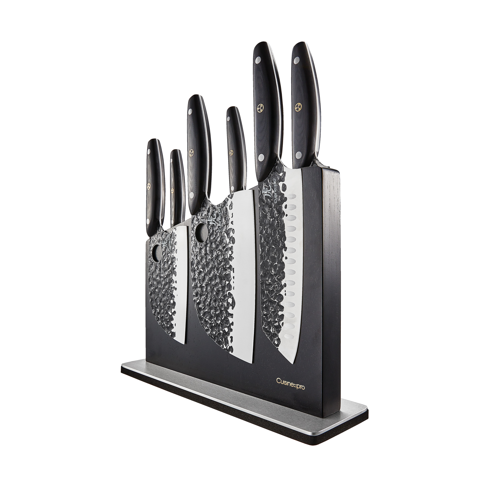 Cuisine::pro® KUROI KIBA Sakura 7-Piece Knife Block