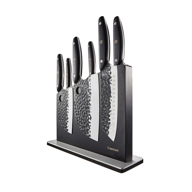 Cuisine::pro® KUROI KIBA Sakura 7-Piece Knife Block