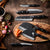 Cuisine::pro® KUROI KIBA Sakura 7-Piece Knife Block