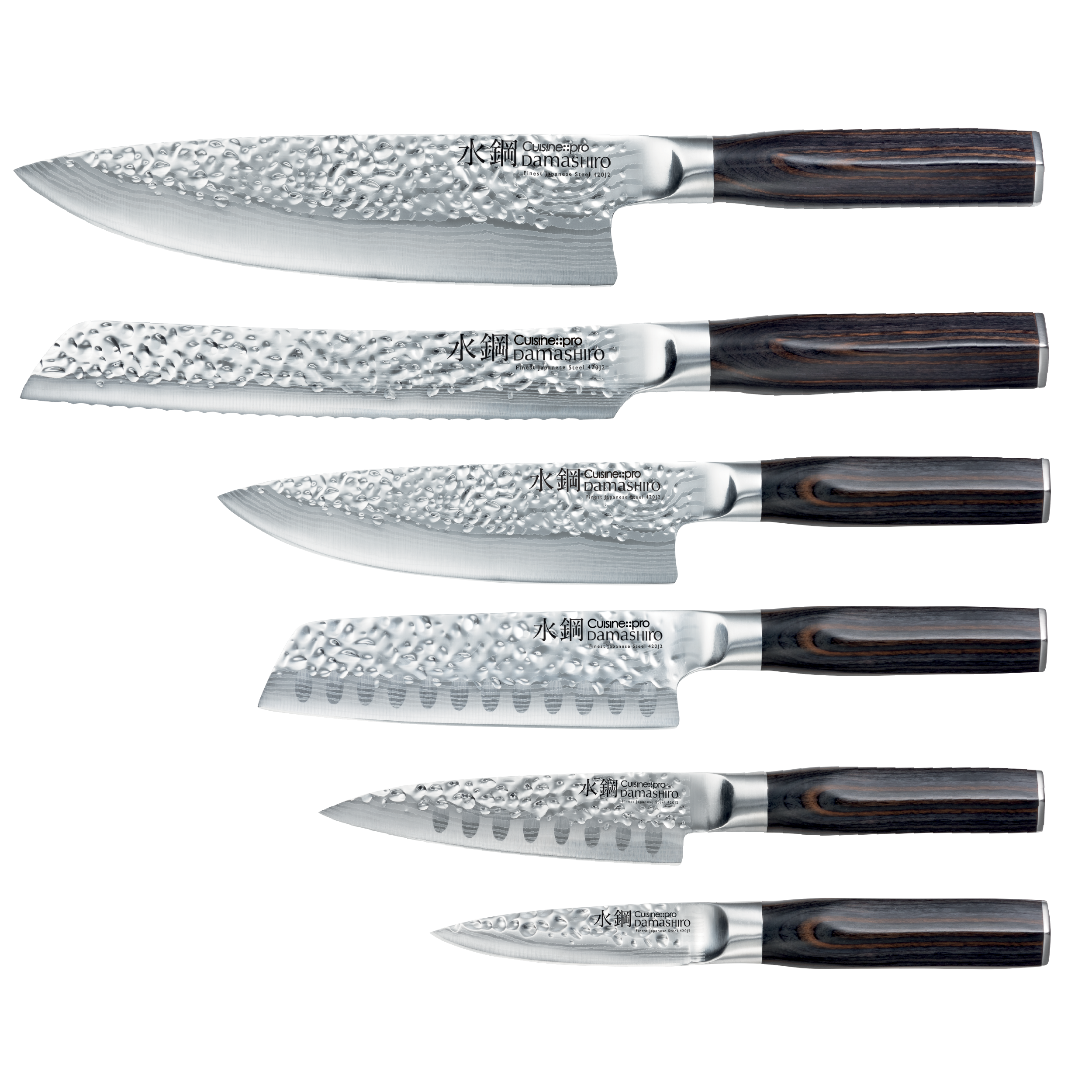 Cuisine::pro® Damashiro EMPEROR® 7-Piece Makoto Knife Block - hover