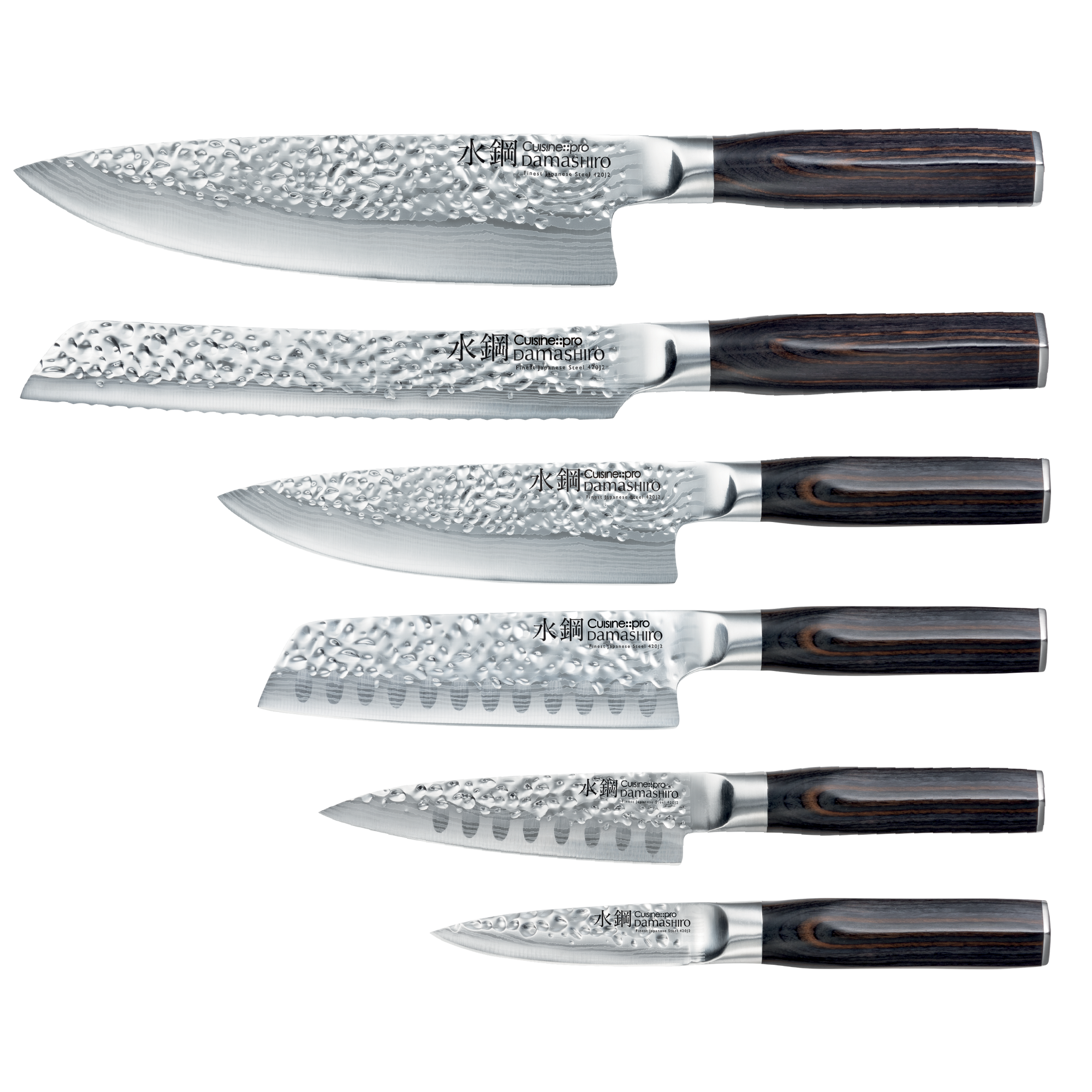 Cuisine::pro® Damashiro EMPEROR® 7-Piece Makoto Knife Block