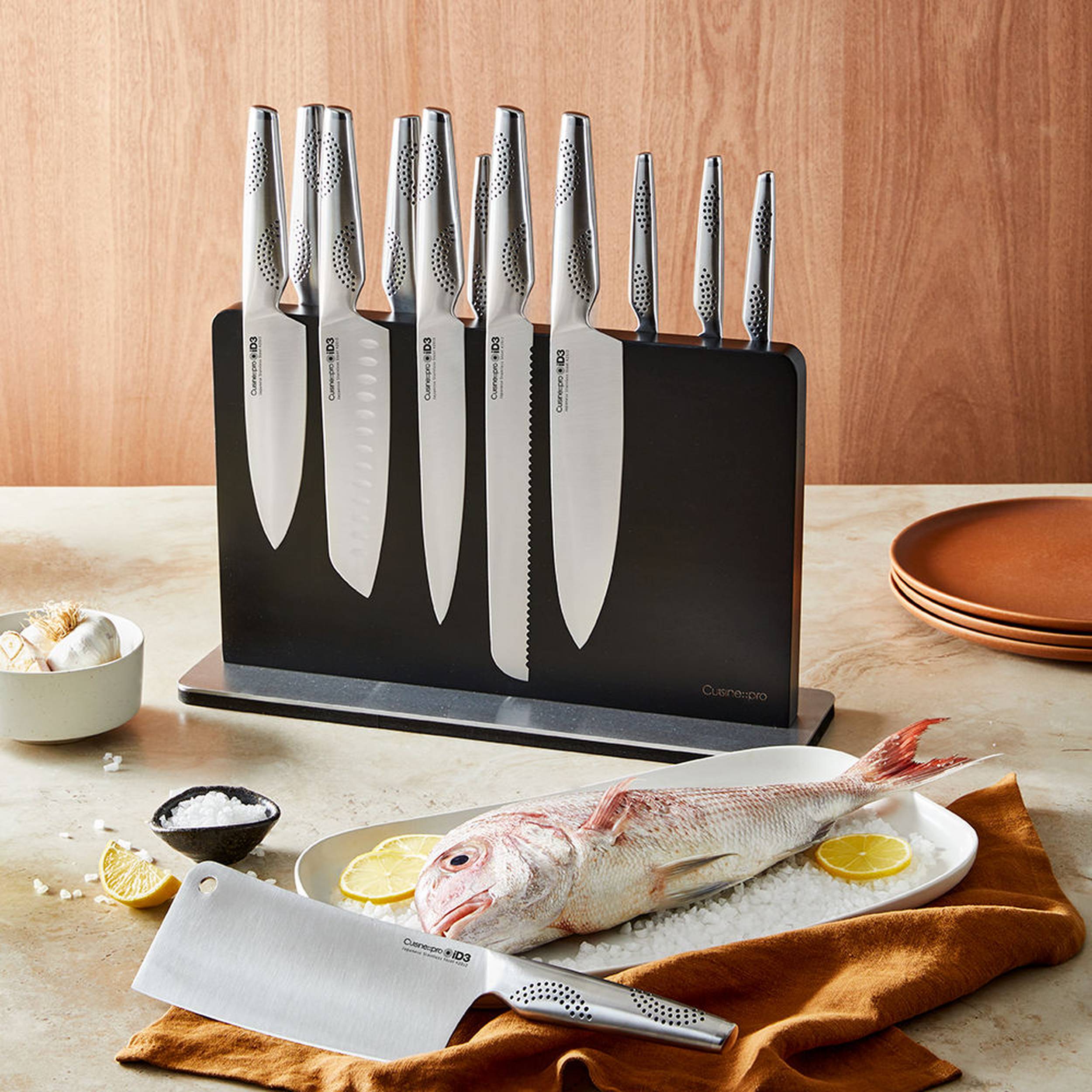 Cuisine::pro® iD3® Kachi 14-Piece Knife Block – THE CUSTOM CHEF TM
