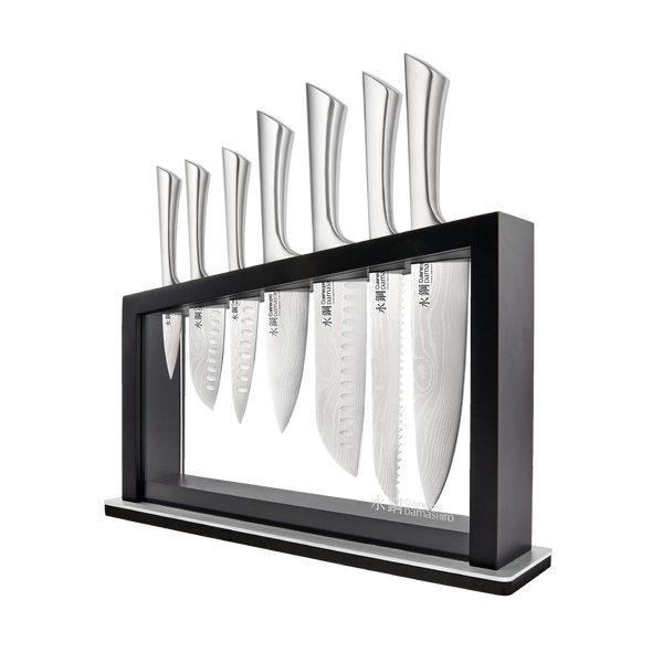 Cuisine::pro® Damashiro® SATORI KNIFE BLOCK 8PC – THE CUSTOM CHEF TM