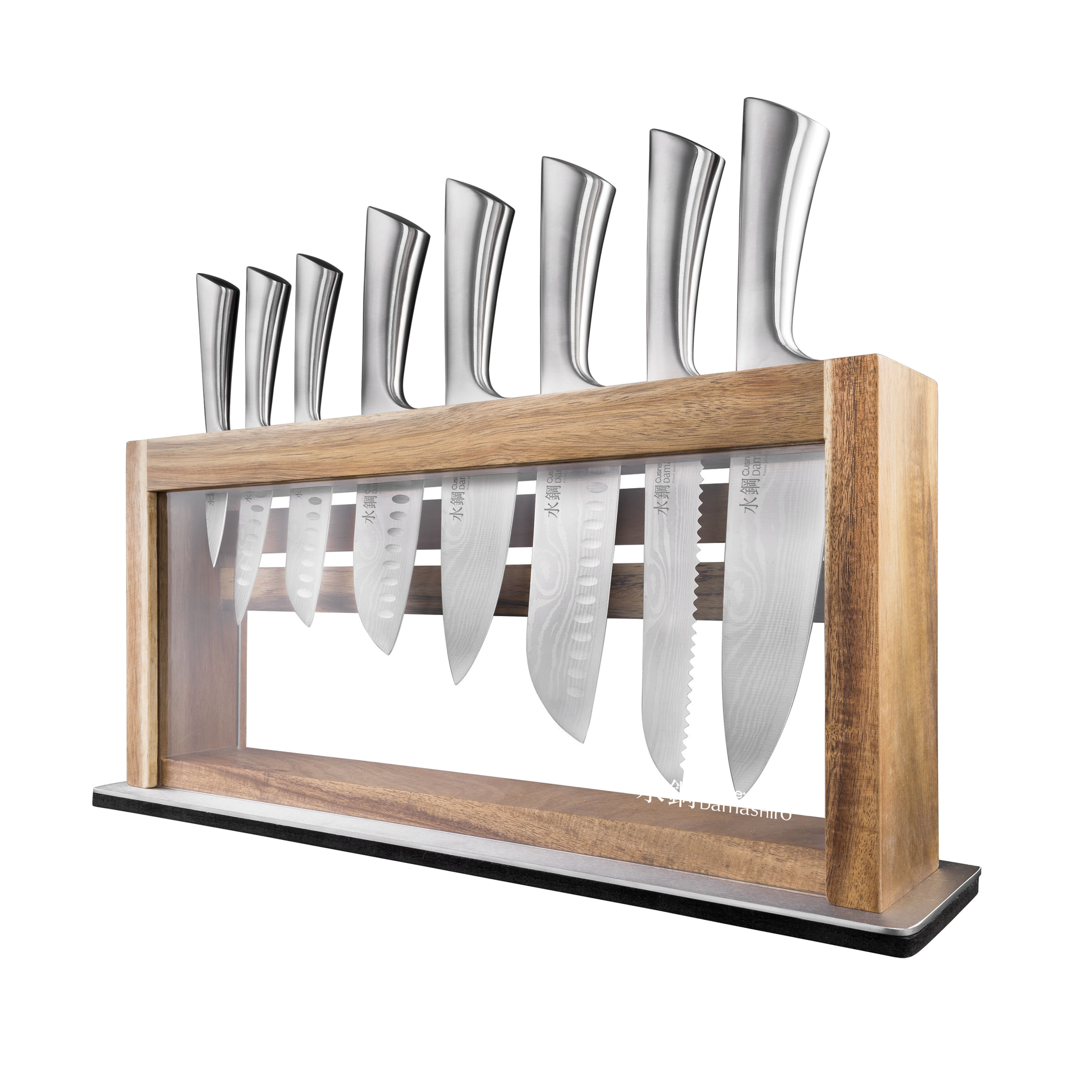 Cuisine::pro® Damashiro® 9-Piece Okada Knife Block