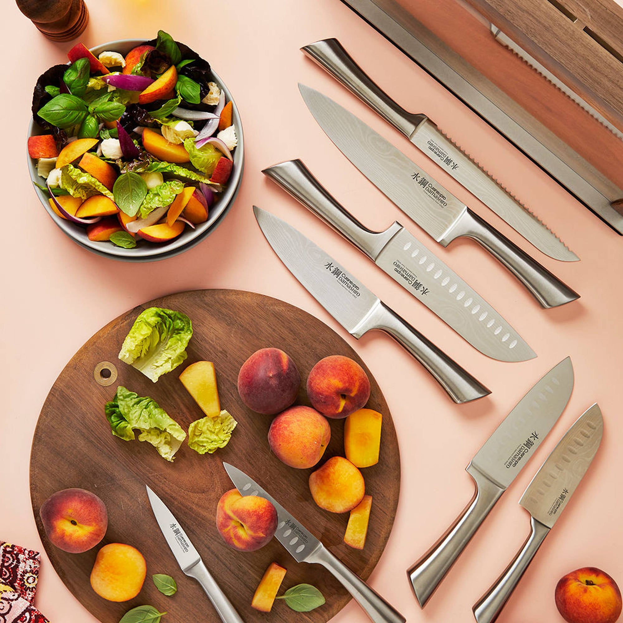 Cuisine::pro® Damashiro® 9-Piece Okada Knife Block