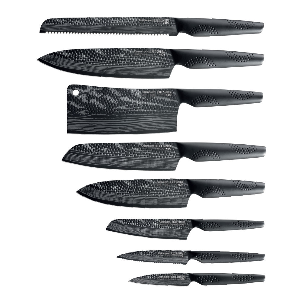 Cuisine::pro® iD3 BLACK SAMURAI™ Syo 9-Piece Knife Block
