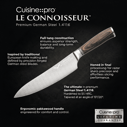 Cuisine::pro® LE CONNOISSEUR™ Haute 7-Piece Knife Block