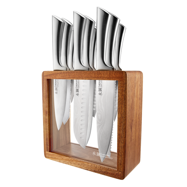 Cuisine::pro® Damashiro® HIRYU KNIFE BLOCK 10PC