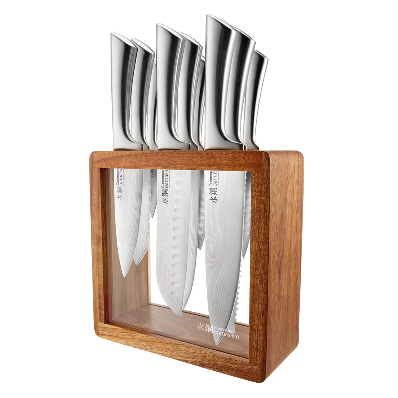 Cuisine::pro® Damashiro® HIRYU KNIFE BLOCK 10PC
