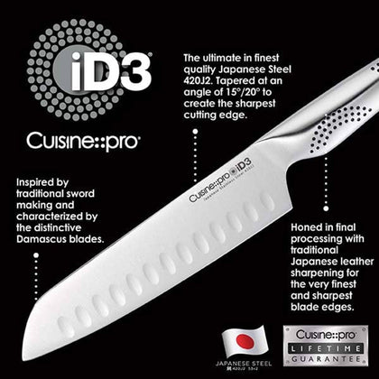Cuisine::pro® iD3® Nakano 7-Piece Knife Block