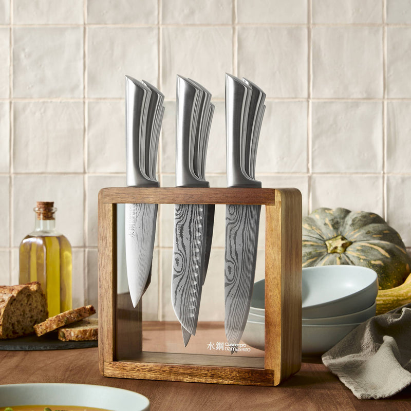 Cuisine::pro® Damashiro® HIRYU KNIFE BLOCK 10PC - hover