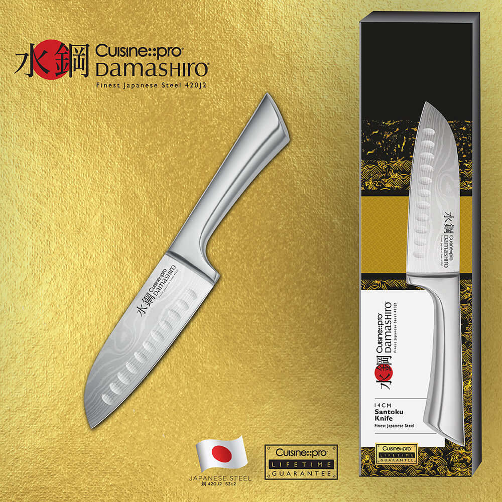 Cuisine::pro® Damashiro® Santoku Knife 14cm 5.5in-1029088